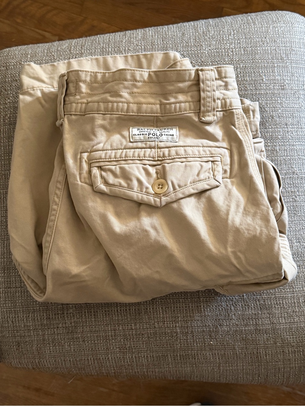 Polo by Ralph Lauren Men's Classic Khaki Cargo Shorts